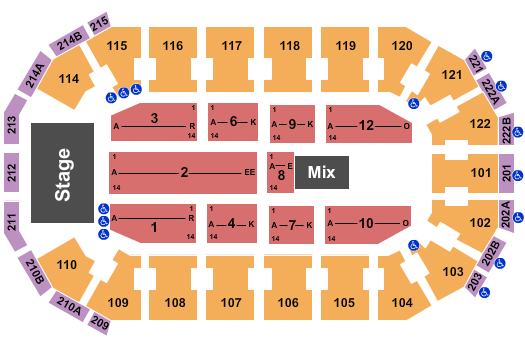 HEB Center at Cedar Park Meek Mill & Yo Gotti Seating Chart