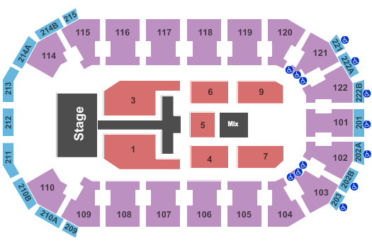 Tobymac Heb Center At Cedar Park Tickets Tobymac Heb Center At Cedar Park Seating Chart