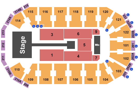 HEB Center at Cedar Park Anuel AA Seating Chart