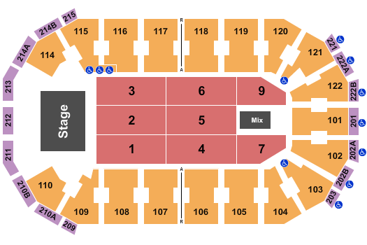 HEB Center at Cedar Park Crime Junkie Seating Chart