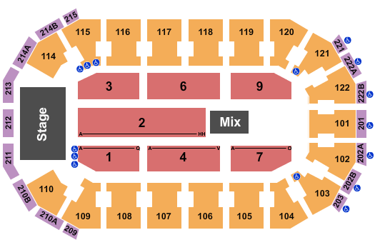 HEB Center at Cedar Park JoJo Siwa Seating Chart