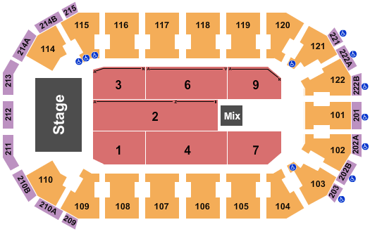 HEB Center at Cedar Park Marc Anthony Seating Chart