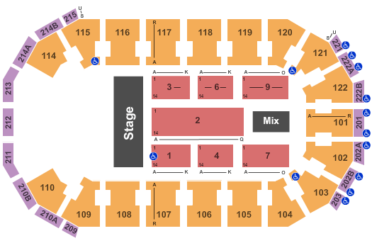 HEB Center at Cedar Park Brit Floyd Seating Chart