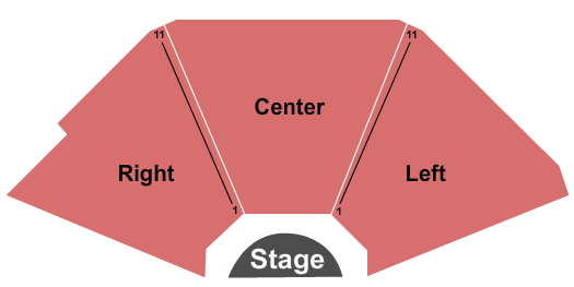 Hale Centre Theatre - Mountain America Performing Arts Center End Stage Seating Chart