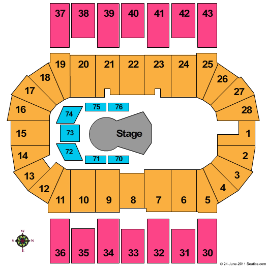 Scotiabank Centre Quidam Seating Chart