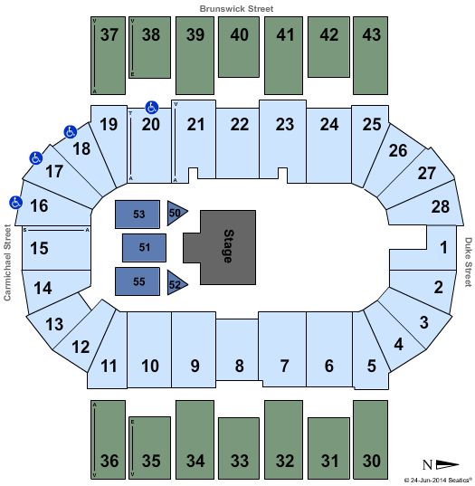 Scotiabank Centre Sesame Street Live Seating Chart