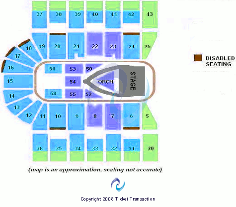 Scotiabank Centre Il Divo Seating Chart