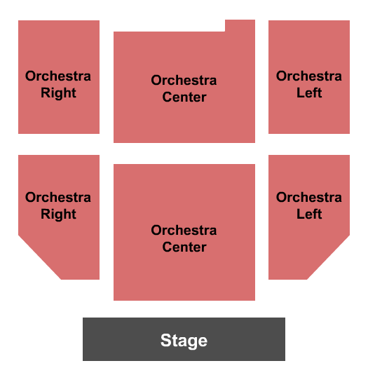 Hamner's Variety Theater End Stage Seating Chart