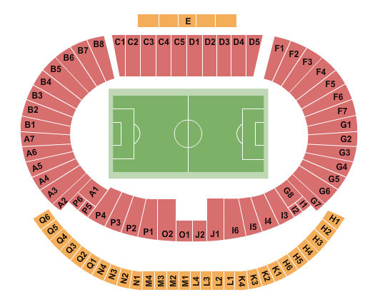 National Stadium at Hampden Park Soccer Seating Chart