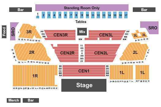 Hampton Beach Casino Ballroom Seating