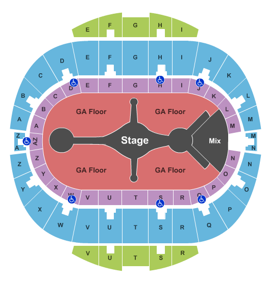 Hampton Coliseum Carrie Underwood Seating Chart