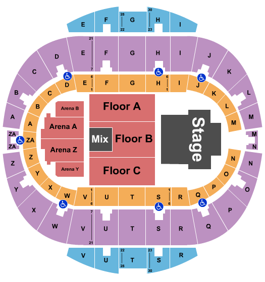 Hampton Coliseum Seating Chart Hampton