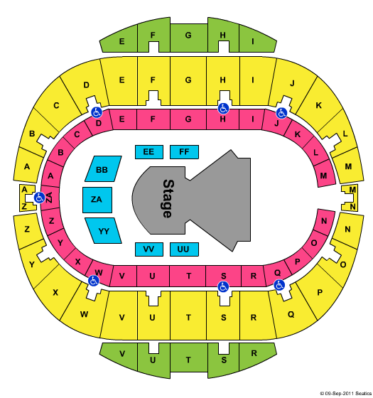 Hampton Coliseum Cirque - Quidam Seating Chart
