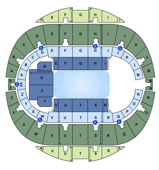 Hampton Coliseum Ice Show Seating Chart