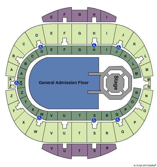 Hampton Coliseum Eric Church Seating Chart