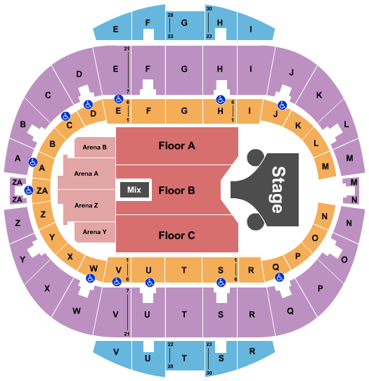 Hampton Coliseum Missy Elliott Seating Chart