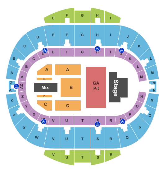 Hampton Coliseum Pearl JAm Seating Chart