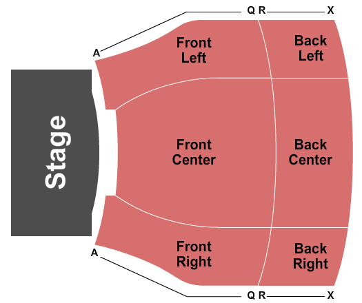 Hancock Performing Arts Center End Stage Seating Chart