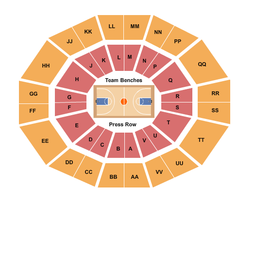 Hancock Stadium Basketball Seating Chart