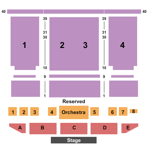 Happy Canyon Arena End Stage Seating Chart