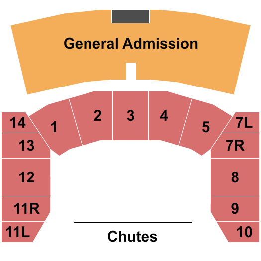 Harang Auditorium Rodeo Seating Chart