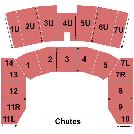 Harang Auditorium Rodeo Seating Chart