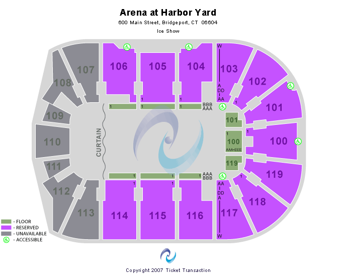 Total Mortgage Arena Ice Show Seating Chart