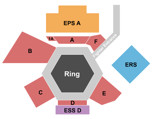 Harbour Convention Centre MMA Seating Chart