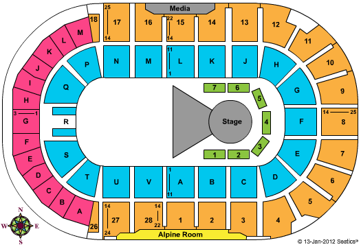 TD Station Cirque Dralion Seating Chart