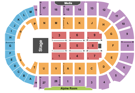 TD Station Theresa Caputo Seating Chart