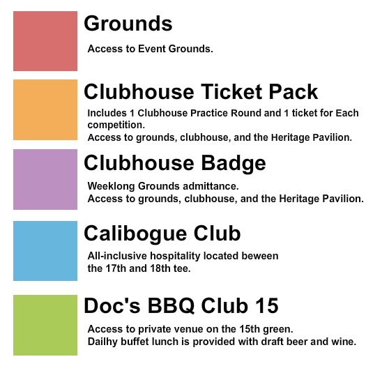 seating chart for Harbour Town Golf Links - RBC Heritage - eventticketscenter.com