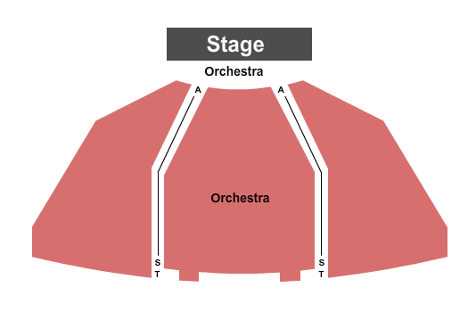 Harbourfront Theatre End Stage Seating Chart