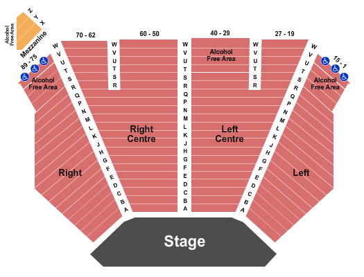 Great Canadian Casino Vancouver Next Event Seating Chart