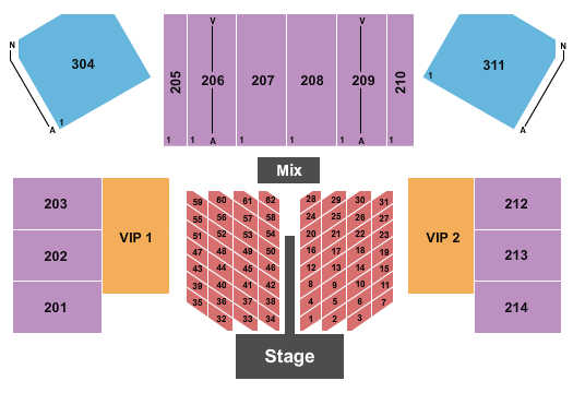 Hard Rock Live At Etess Arena Pageant Seating Chart