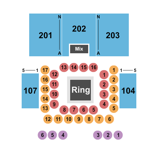 Hard Rock Hotel & Casino - Ottawa Boxing Seating Chart