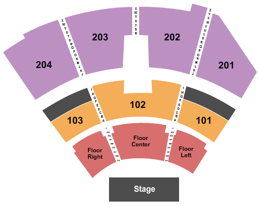 Hard Rock Live - Hard Rock Hotel & Casino Tulsa Theatre 3 Seating Chart