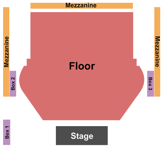 Hard Rock Live - Sacramento GA Floor/GA Mezz Seating Chart