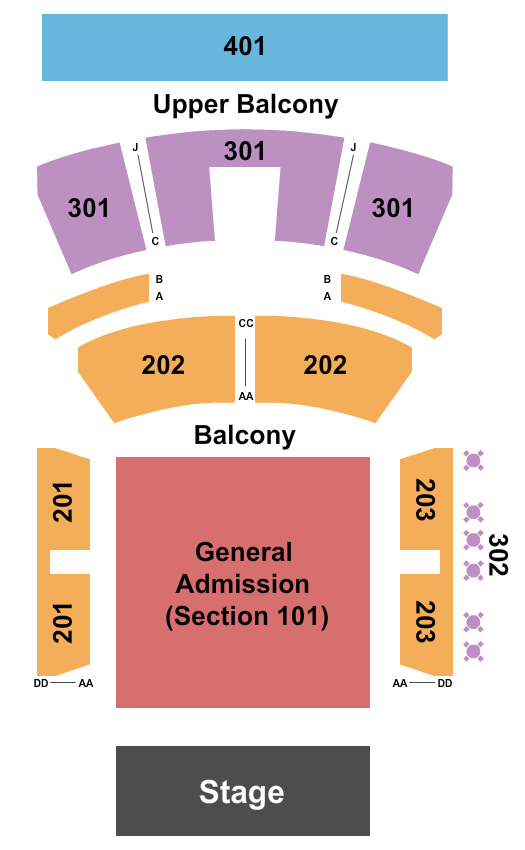 Hard Rock Live Seating Chart & Seat Maps Biloxi