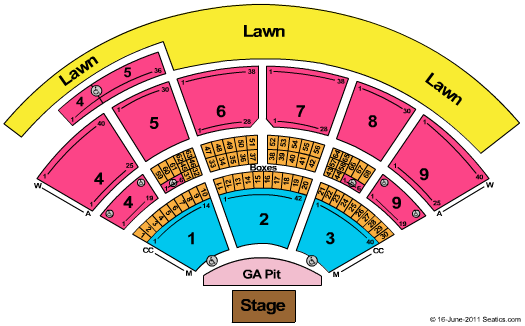 Isleta Amphitheater Kid Cudi Seating Chart