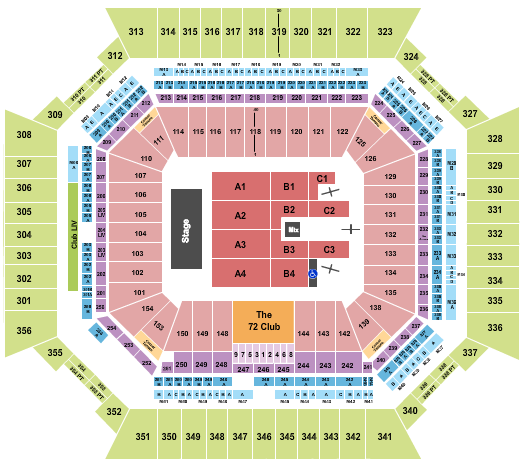 Hard Rock Stadium Adventura Seating Chart