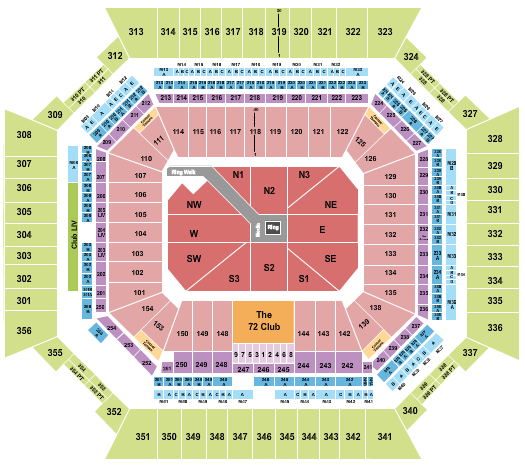 Hard Rock Stadium Boxing Seating Chart