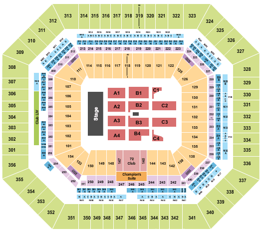 Hard Rock Stadium Eagles Seating Chart