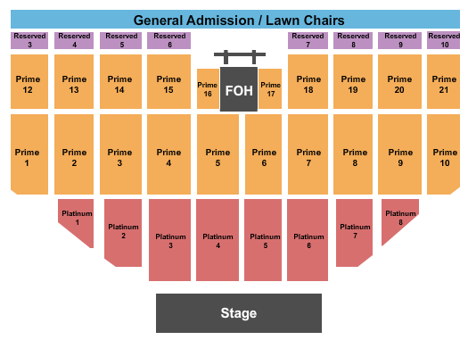 Hard Rock Stadium Jazz In The Garden 2022 Seating Chart