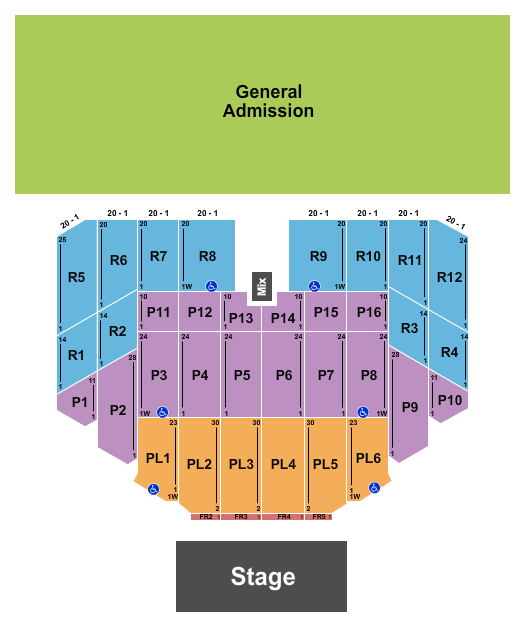 hard rock stadium seating chart - miami gardens