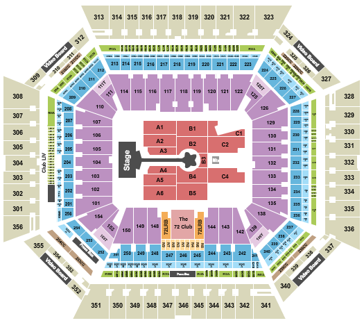 Hard Rock Stadium Karol G Seating Chart