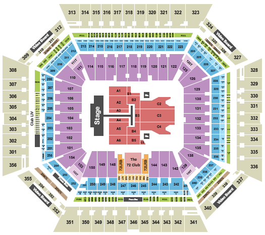 Hard Rock Stadium Post Malone Seating Chart