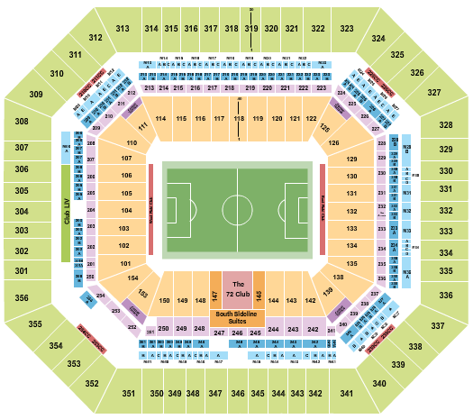 Hard Rock Stadium Soccer Seating Chart