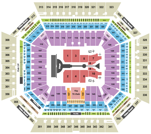 Hard Rock Stadium The Weeknd Seating Chart