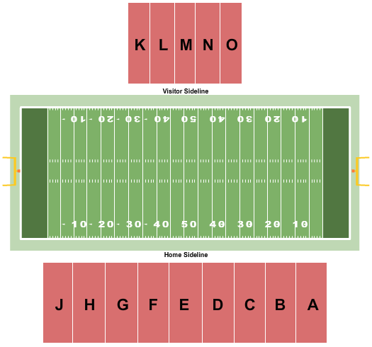 Hardy Graham Stadium Football Seating Chart