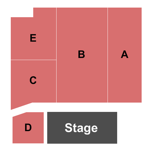 Harlow's Mississippi Casino Resort End Stage Seating Chart